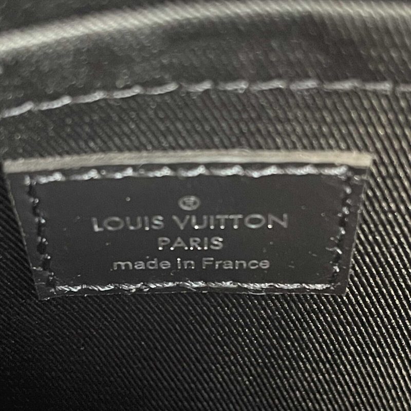 LOUIS VUITTON Excellent Mini Soft Trunk Monogram Eclipse Black Handbag - Logoexplore - Image 3
