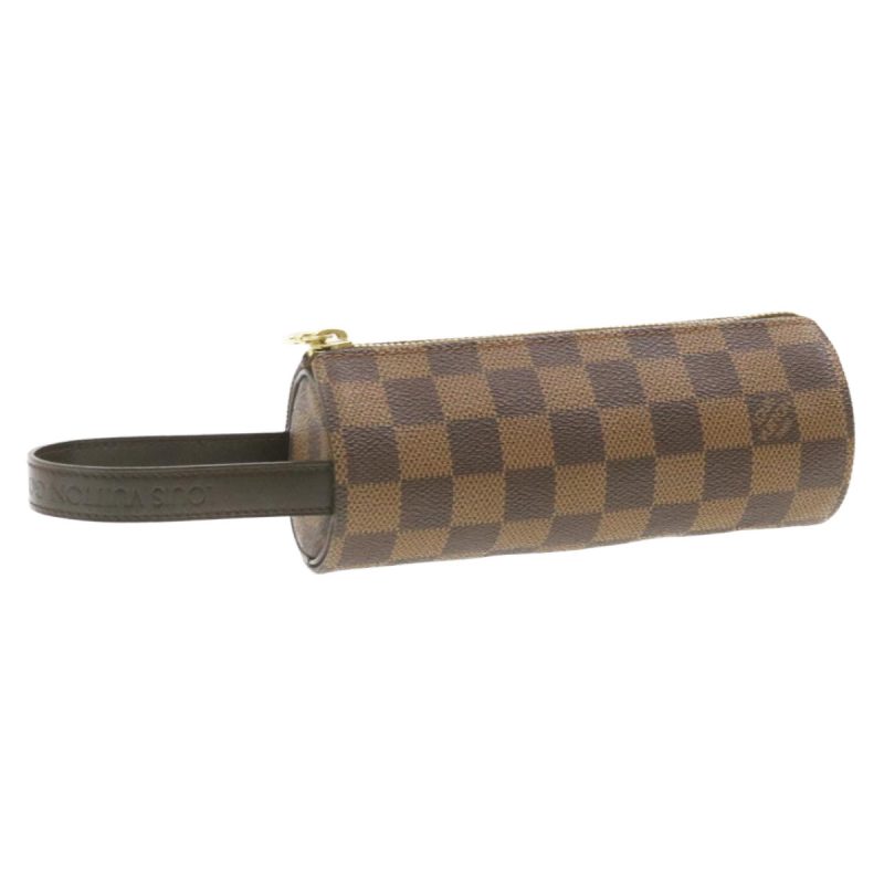 LOUIS VUITTON Damier Ebene Golf Cup 1998 Pouch LV am199b - Logoexplore