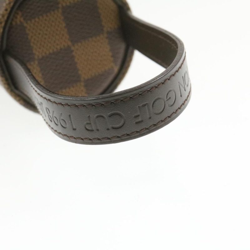 LOUIS VUITTON Damier Ebene Golf Cup 1998 Pouch LV am199b - Logoexplore - Image 6