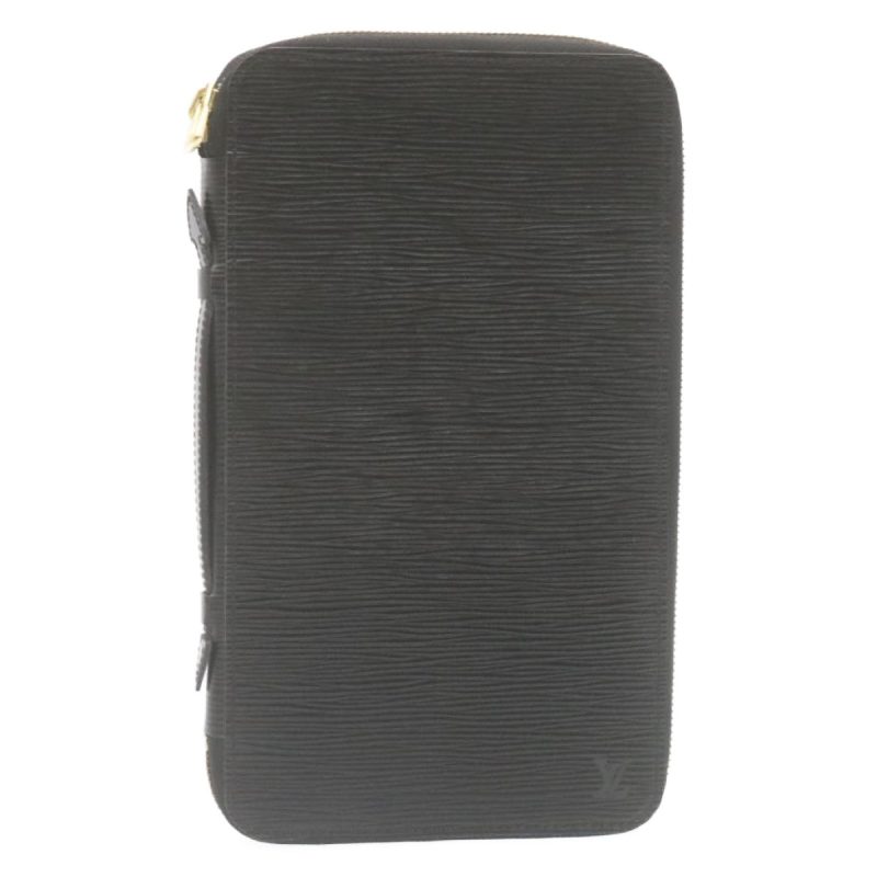 LOUIS VUITTON Epi Travel Case Black  am447b - Logoexplore