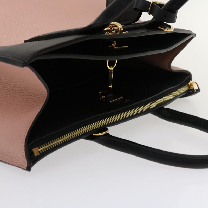 LOUIS VUITTON City Steamer MM Hand Bag Leather 2way Pink M53019 LV  am479b - Logoexplore - Image 6
