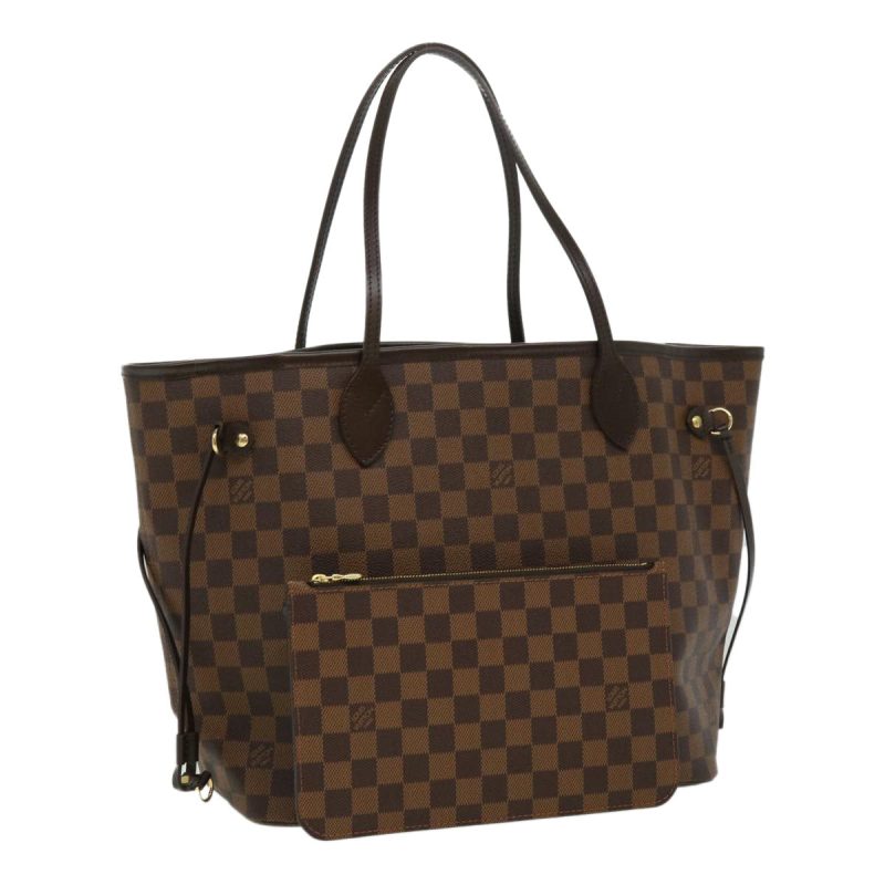 LOUIS VUITTON Damier Ebene Neverfull MM Tote Bag N51105 bs2487 - Logoexplore