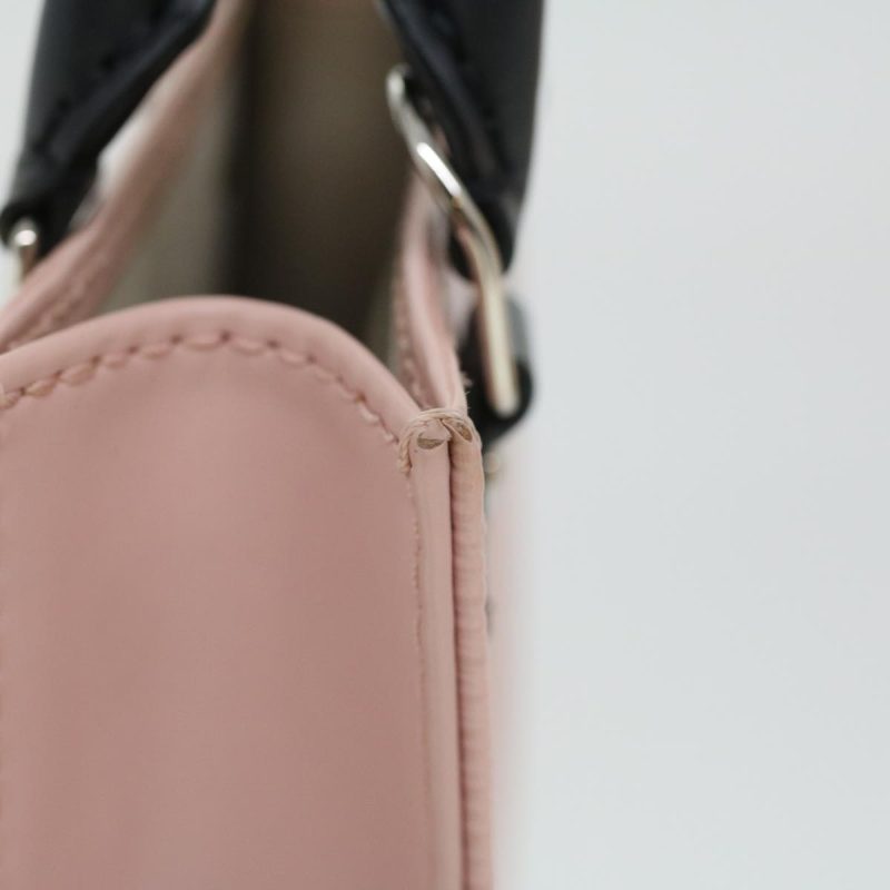 LOUIS VUITTON Epi Petit Sac Plat Hand Bag 2way Rose Ballerine M69575 bs3088A - Logoexplore - Image 5