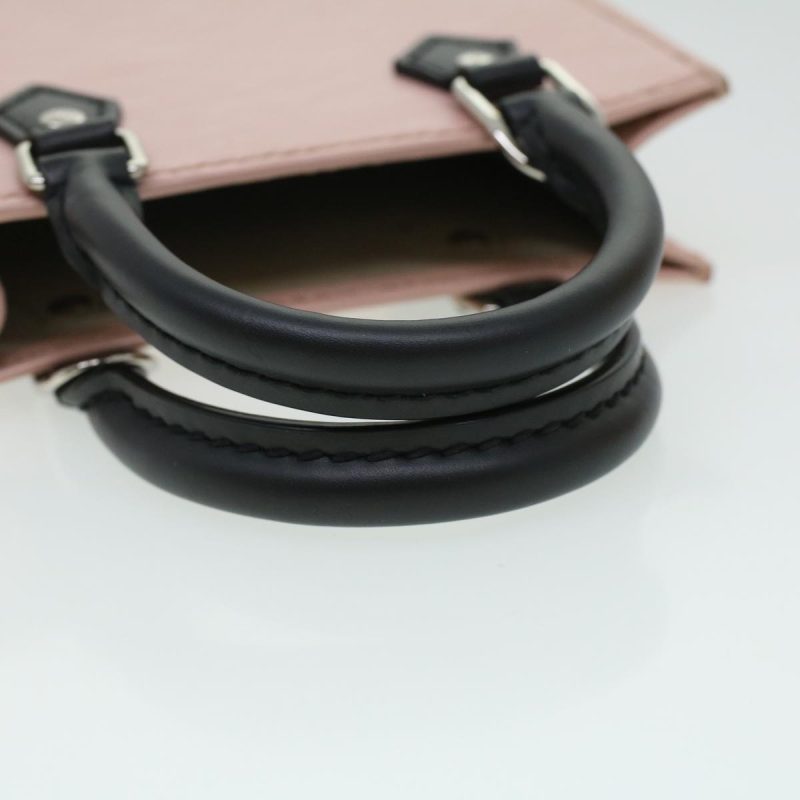 LOUIS VUITTON Epi Petit Sac Plat Hand Bag 2way Rose Ballerine M69575 bs3088A - Logoexplore - Image 8
