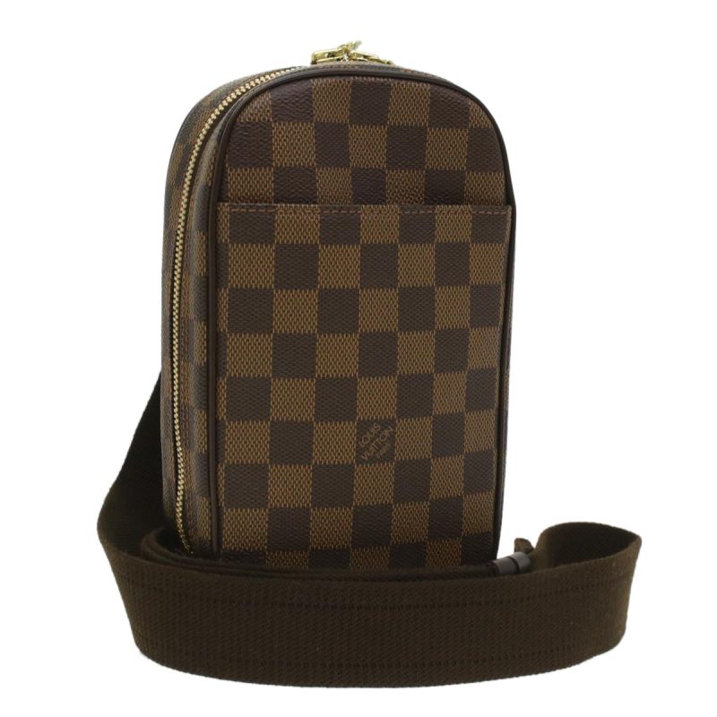 LOUIS VUITTON Damier Ebene Pochette Gange Shoulder Bag N51994  bs3790A - Logoexplore