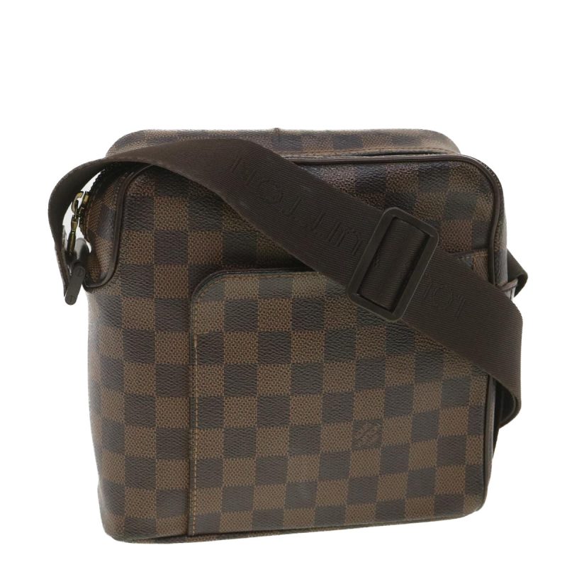 LOUIS VUITTON Damier Ebene Olaf PM Shoulder Bag N41442  bs4461 - Logoexplore