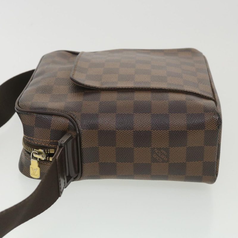LOUIS VUITTON Damier Ebene Olaf PM Shoulder Bag N41442  bs4461 - Logoexplore - Image 4