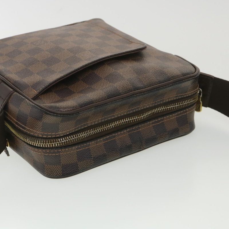 LOUIS VUITTON Damier Ebene Olaf PM Shoulder Bag N41442  bs4461 - Logoexplore - Image 6