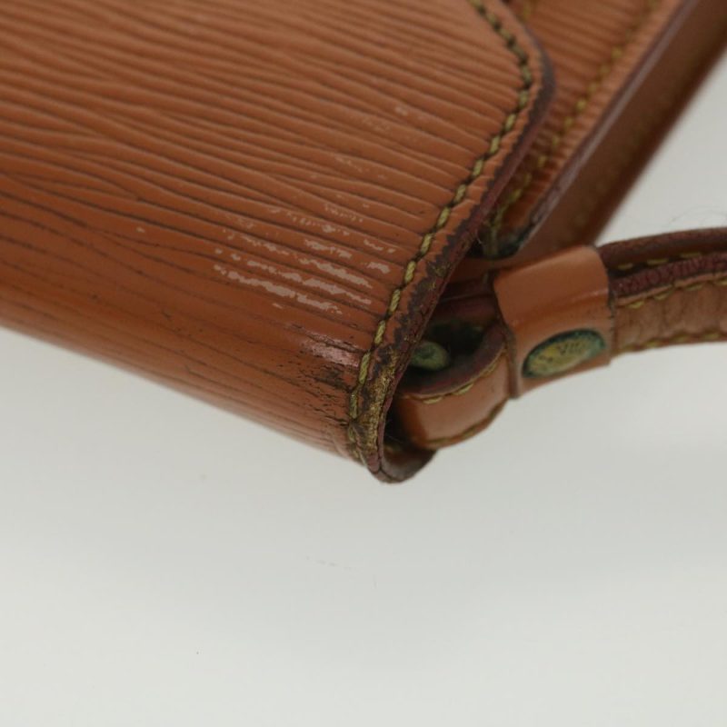 LOUIS VUITTON Epi Serie Dragonne Hand Bag Brown M52618 bs4487 - Logoexplore - Image 7