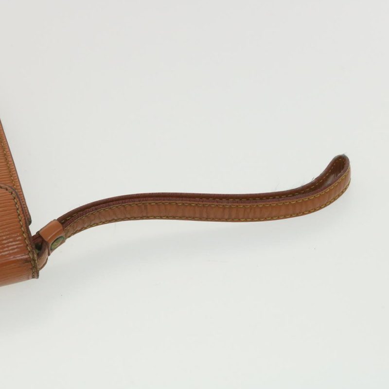 LOUIS VUITTON Epi Serie Dragonne Hand Bag Brown M52618 bs4487 - Logoexplore - Image 8