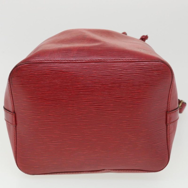 LOUIS VUITTON Epi Petit Noe Shoulder Bag Red M44107 LV bs4678 - Logoexplore - Image 5