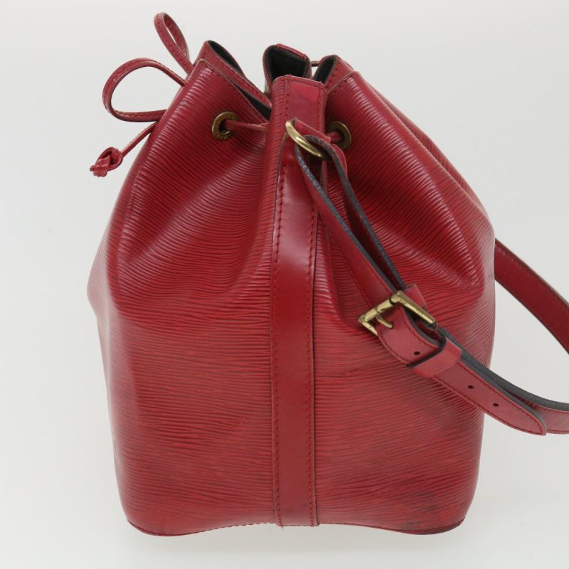 LOUIS VUITTON Epi Petit Noe Shoulder Bag Red M44107 LV bs4678 - Logoexplore - Image 3