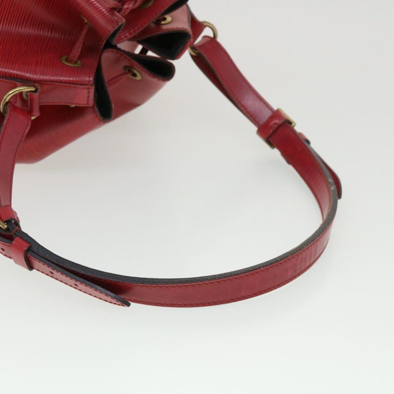 LOUIS VUITTON Epi Petit Noe Shoulder Bag Red M44107 LV bs4678 - Logoexplore - Image 8