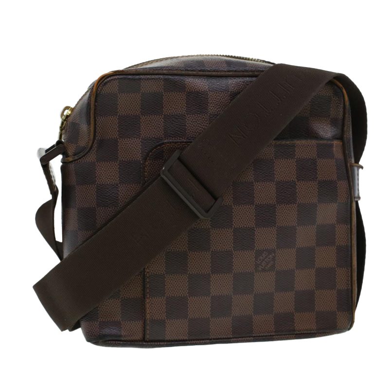 LOUIS VUITTON Damier Ebene Olaf PM Shoulder Bag N41442  bs5247 - Logoexplore