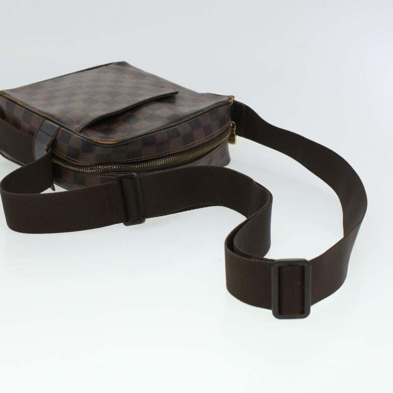 LOUIS VUITTON Damier Ebene Olaf PM Shoulder Bag N41442  bs5247 - Logoexplore - Image 8