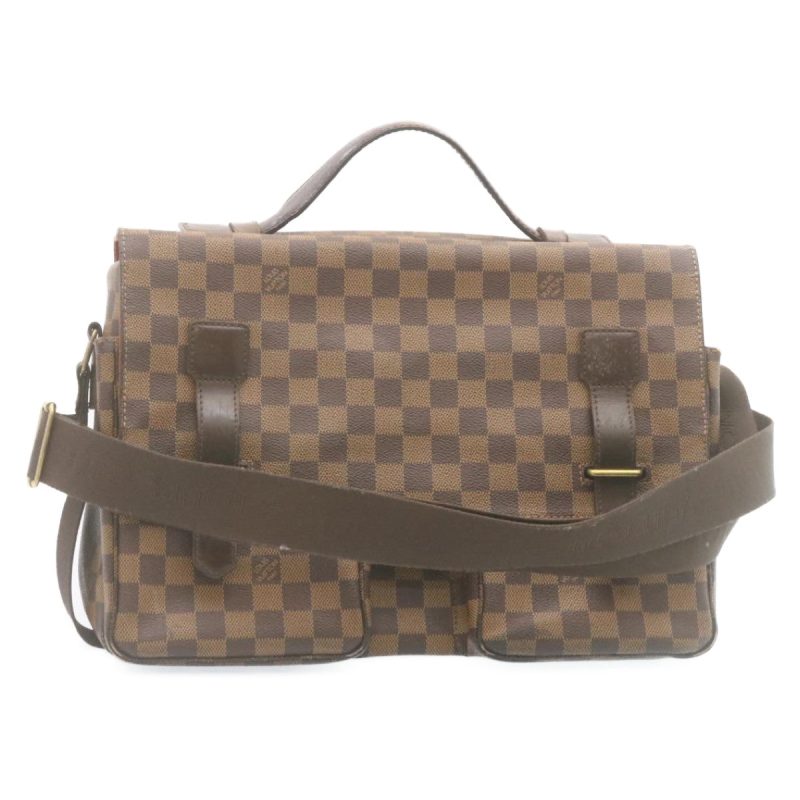 LOUIS VUITTON Damier Ebene Broadway Shoulder Bag N42270 bs534 - Logoexplore