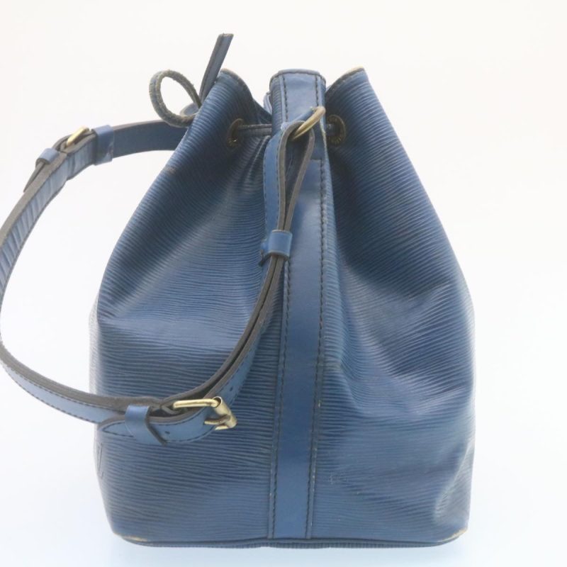 LOUIS VUITTON Epi Petit Noe Shoulder Bag Blue M44105 bs546 - Logoexplore - Image 4