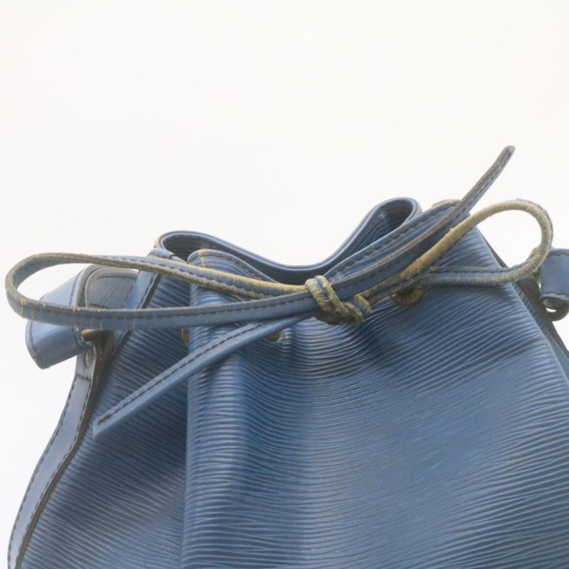 LOUIS VUITTON Epi Petit Noe Shoulder Bag Blue M44105 bs546 - Logoexplore - Image 7