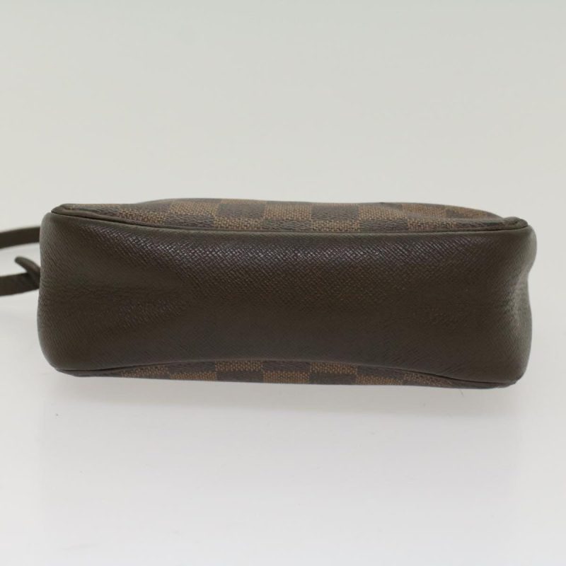 LOUIS VUITTON Damier Ebene Trousse makeup Pouch N51982 LV  bs6838 - Logoexplore - Image 5