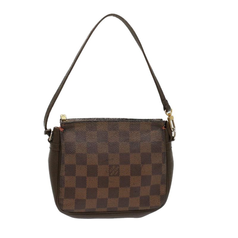 LOUIS VUITTON Damier Ebene Trousse makeup Pouch N51982 LV  bs6838 - Logoexplore