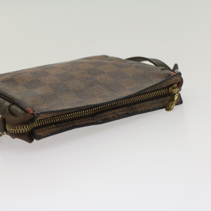 LOUIS VUITTON Damier Ebene Trousse makeup Pouch N51982 LV  bs6838 - Logoexplore - Image 7