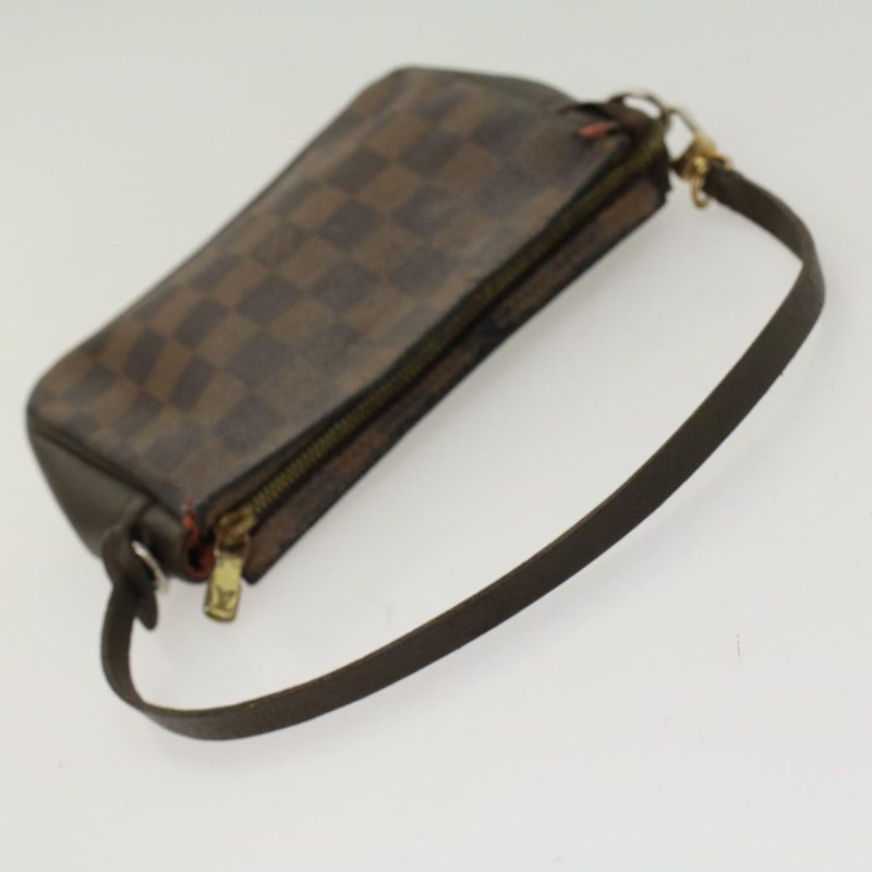 LOUIS VUITTON Damier Ebene Trousse makeup Pouch N51982 LV  bs6838 - Logoexplore - Image 9