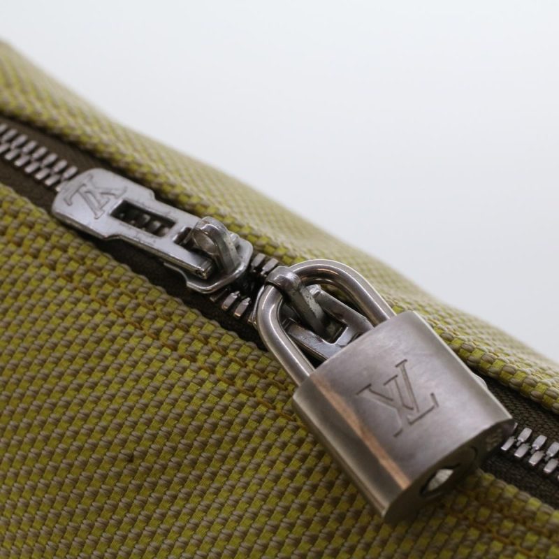 LOUIS VUITTON Damier Geant Weatherly Shoulder Bag Yellow M80636 bs6902 - Logoexplore - Image 10