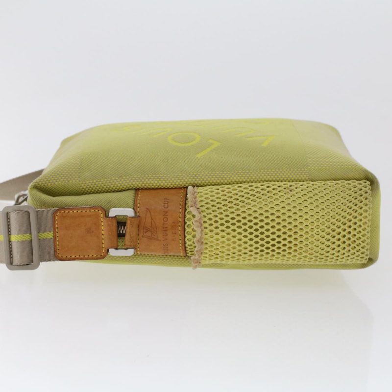LOUIS VUITTON Damier Geant Weatherly Shoulder Bag Yellow M80636 bs6902 - Logoexplore - Image 3