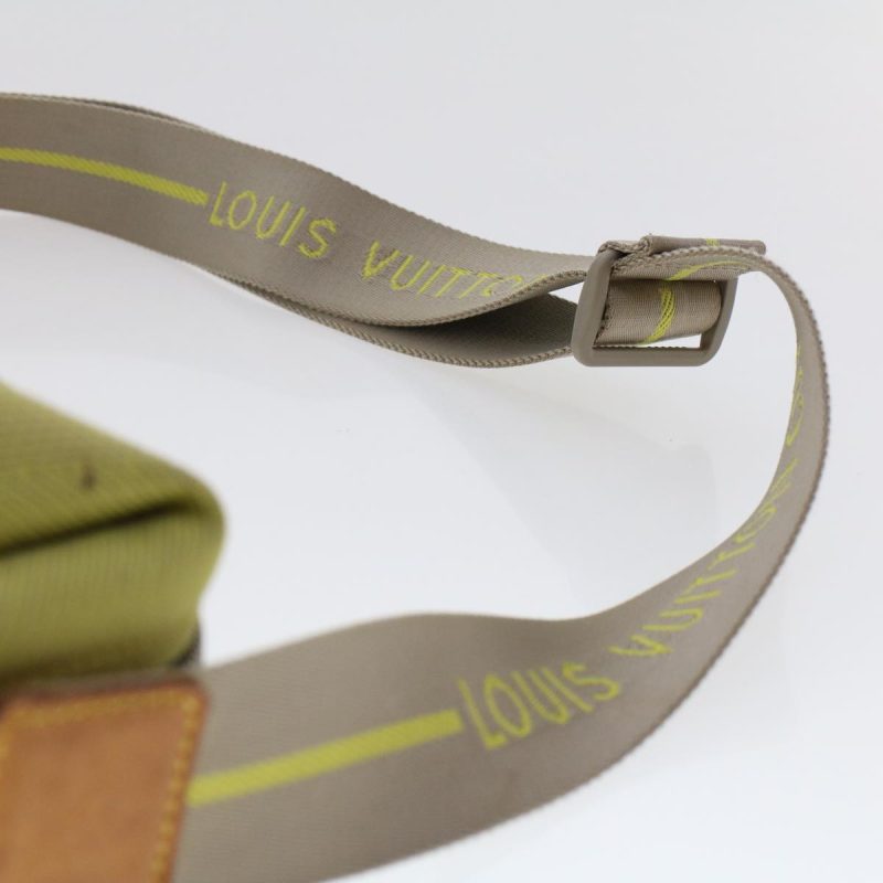 LOUIS VUITTON Damier Geant Weatherly Shoulder Bag Yellow M80636 bs6902 - Logoexplore - Image 9