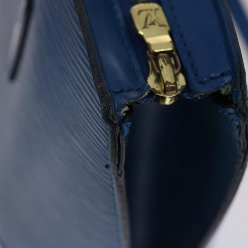 LOUIS VUITTON Epi Saint Jacques Shopping Shoulder Bag Blue M52275 bs6947 - Logoexplore - Image 7