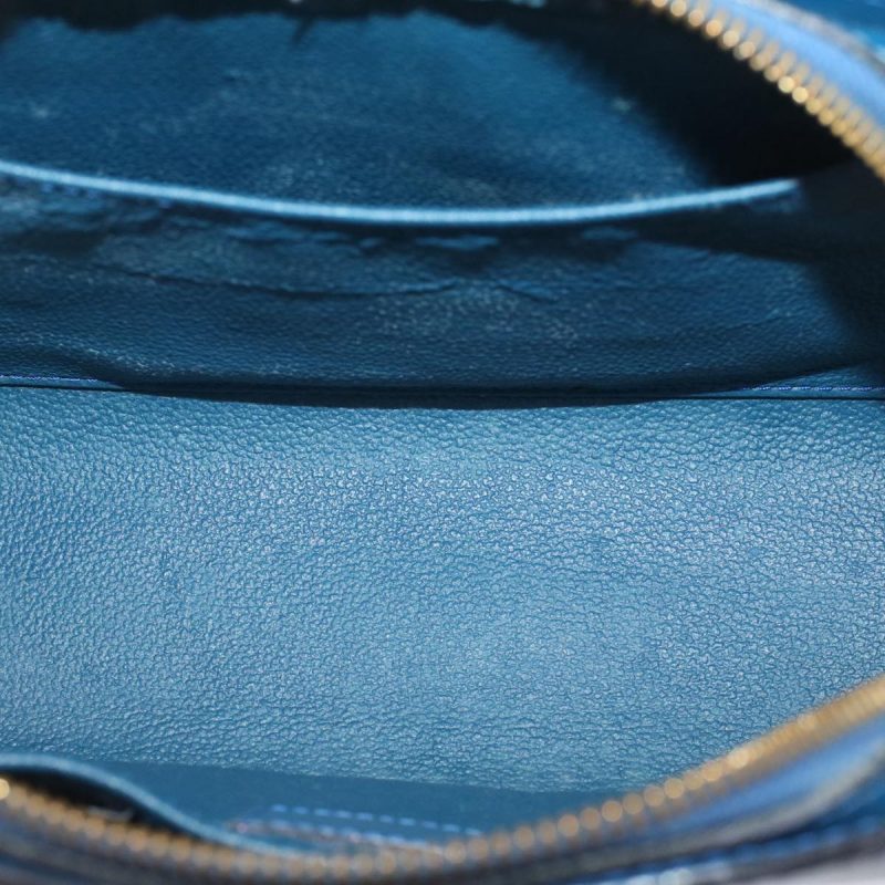 LOUIS VUITTON Epi Dauphine MM Pouch Blue bs7245 - Logoexplore - Image 10