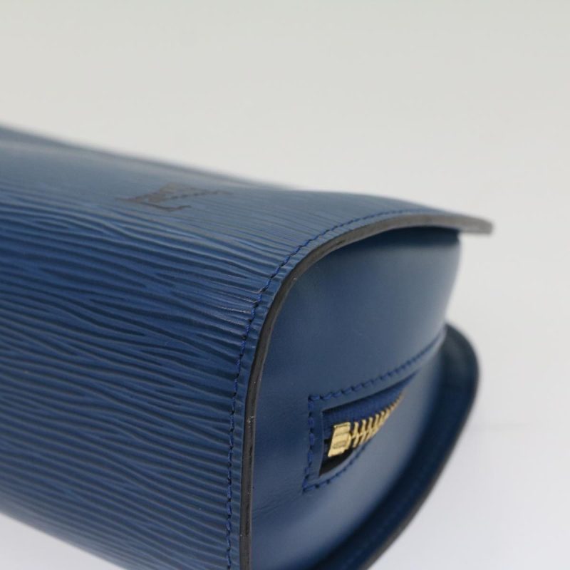 LOUIS VUITTON Epi Dauphine MM Pouch Blue bs7245 - Logoexplore - Image 7