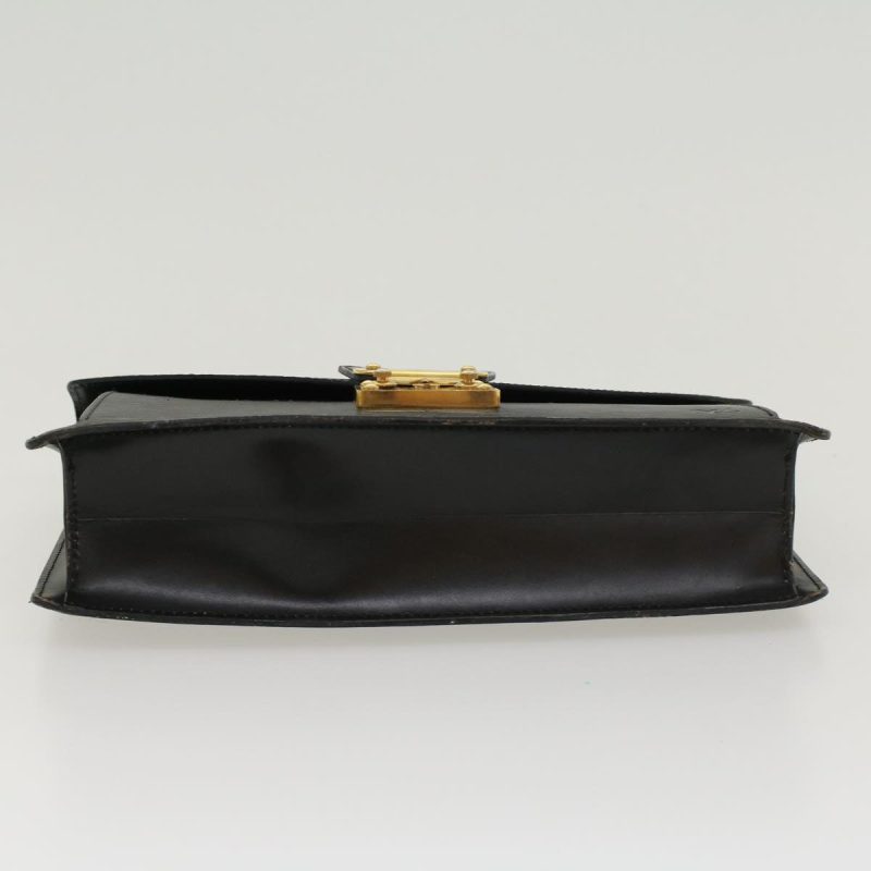 LOUIS VUITTON Epi Serie Dragonne Hand Bag Black M52612 LV  cl531 - Logoexplore - Image 6