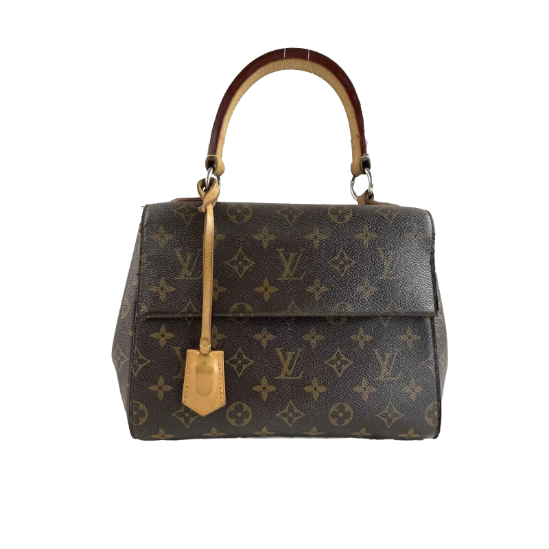LOUIS VUITTON Cluny Monogram Canvas Top Handle Monogram BB - Logoexplore