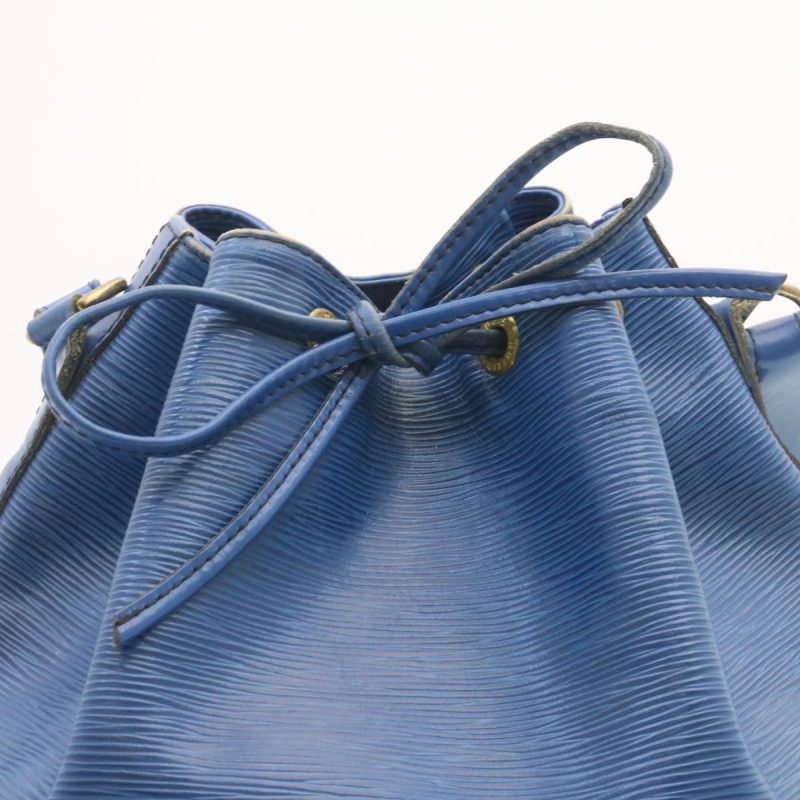 LOUIS VUITTON Epi Noe Shoulder Bag Blue M44005 LV  ds217 - Logoexplore - Image 7