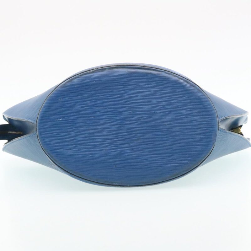 LOUIS VUITTON Epi Saint Jacques Shopping Shoulder Bag Blue M52275 Auth ds220 - Logoexplore - Image 5