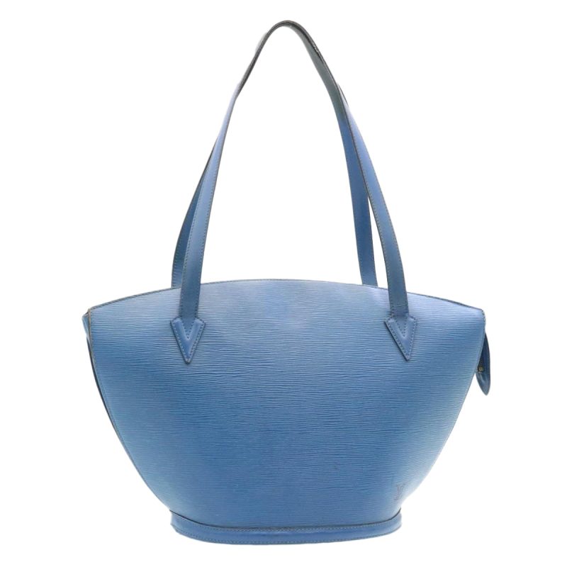 LOUIS VUITTON Epi Saint Jacques Shopping Shoulder Bag Blue M52275 Auth ds220 - Logoexplore