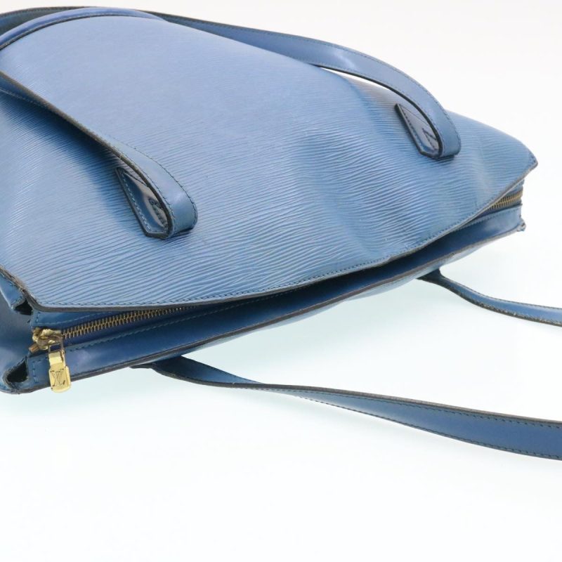 LOUIS VUITTON Epi Saint Jacques Shopping Shoulder Bag Blue M52275 Auth ds220 - Logoexplore - Image 6