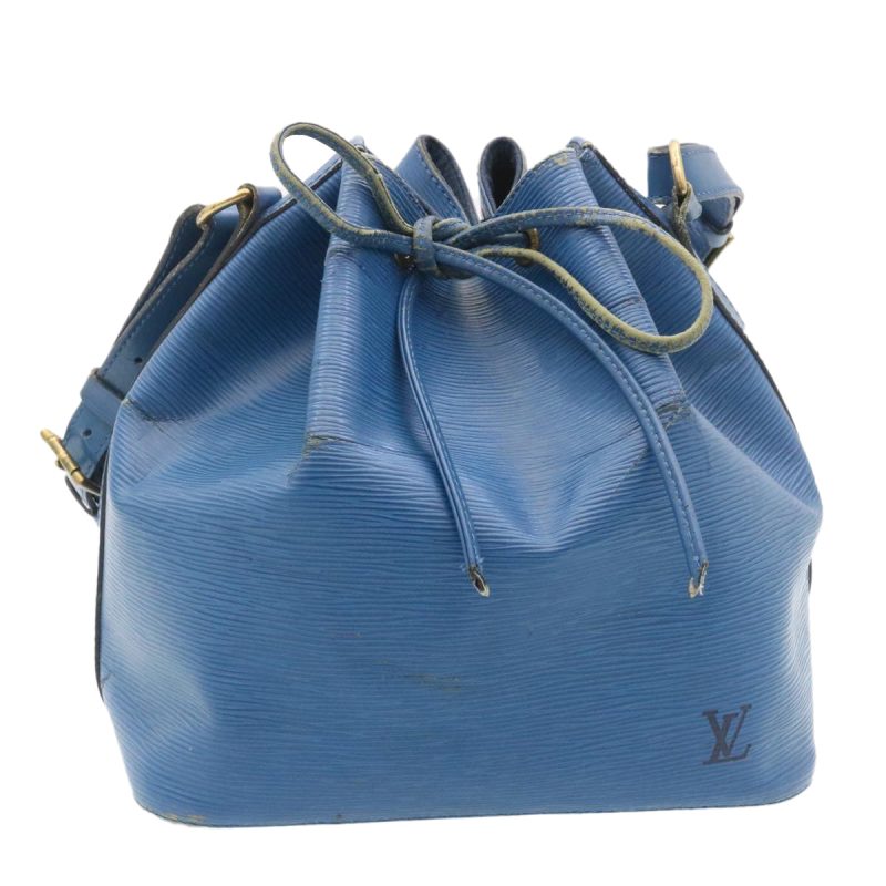 LOUIS VUITTON Epi Petit Noe Shoulder Bag Blue M44105 ds423 - Logoexplore