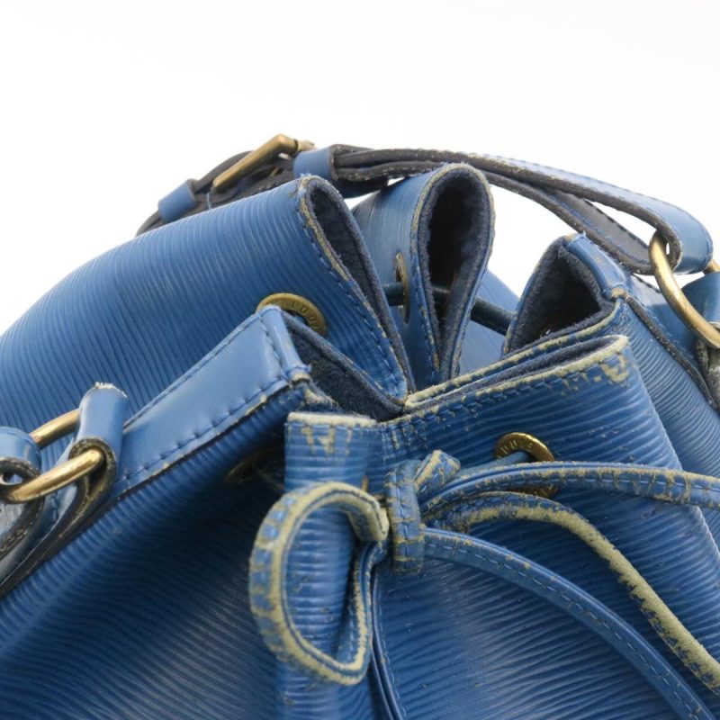 LOUIS VUITTON Epi Petit Noe Shoulder Bag Blue M44105 ds423 - Logoexplore - Image 7