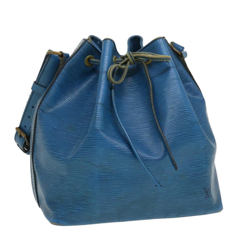 LOUIS VUITTON Epi Petit Noe Shoulder Bag Blue M44105 ds528 - Logoexplore