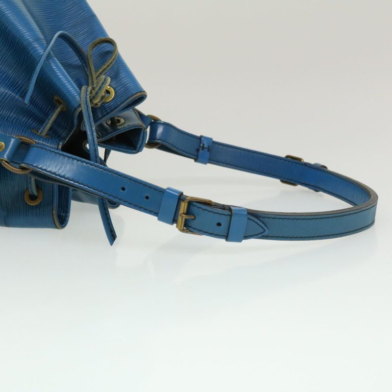 LOUIS VUITTON Epi Petit Noe Shoulder Bag Blue M44105 ds528 - Logoexplore - Image 8