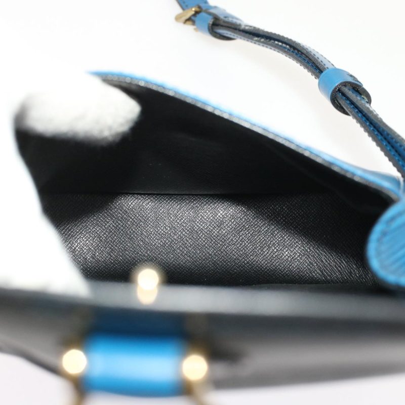 LOUIS VUITTON Epi Saint Cloud PM Shoulder Bag Blue M52195 ep1202 - Logoexplore - Image 10