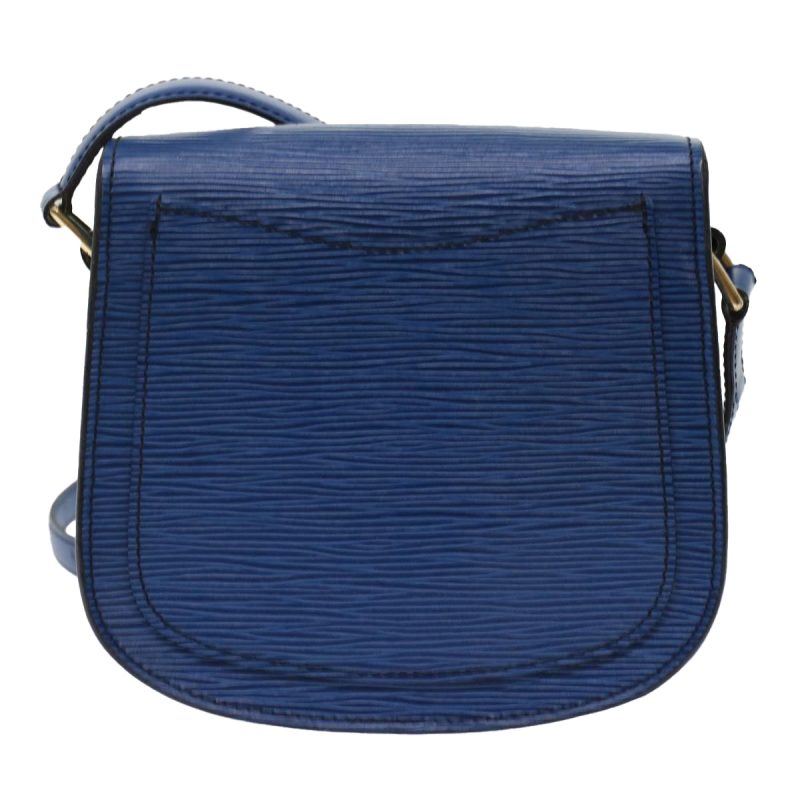 LOUIS VUITTON Epi Saint Cloud PM Shoulder Bag Blue M52195 ep1202 - Logoexplore - Image 2