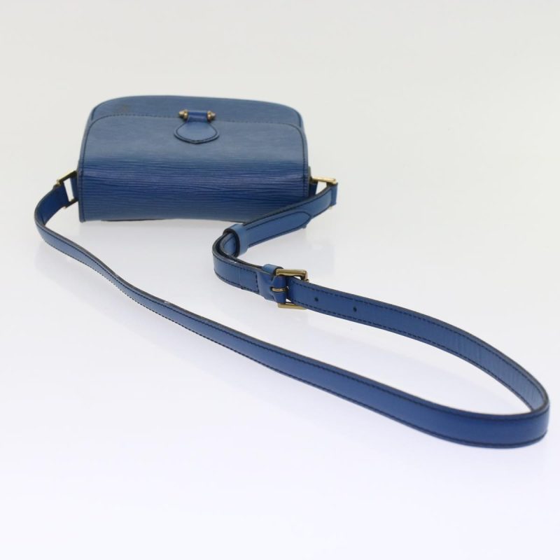 LOUIS VUITTON Epi Saint Cloud PM Shoulder Bag Blue M52195 ep1202 - Logoexplore - Image 6