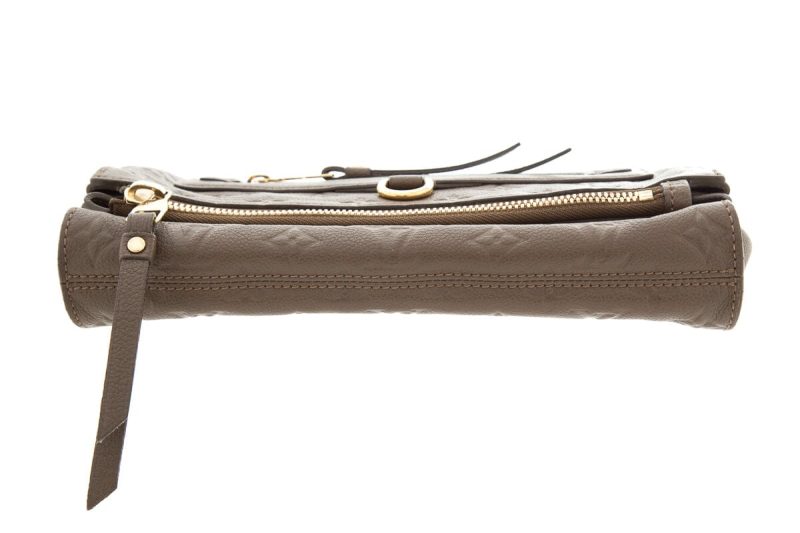 Louis Vuitton Brown Monogram Empreinte Petillante Clutch - Logoexplore - Image 4