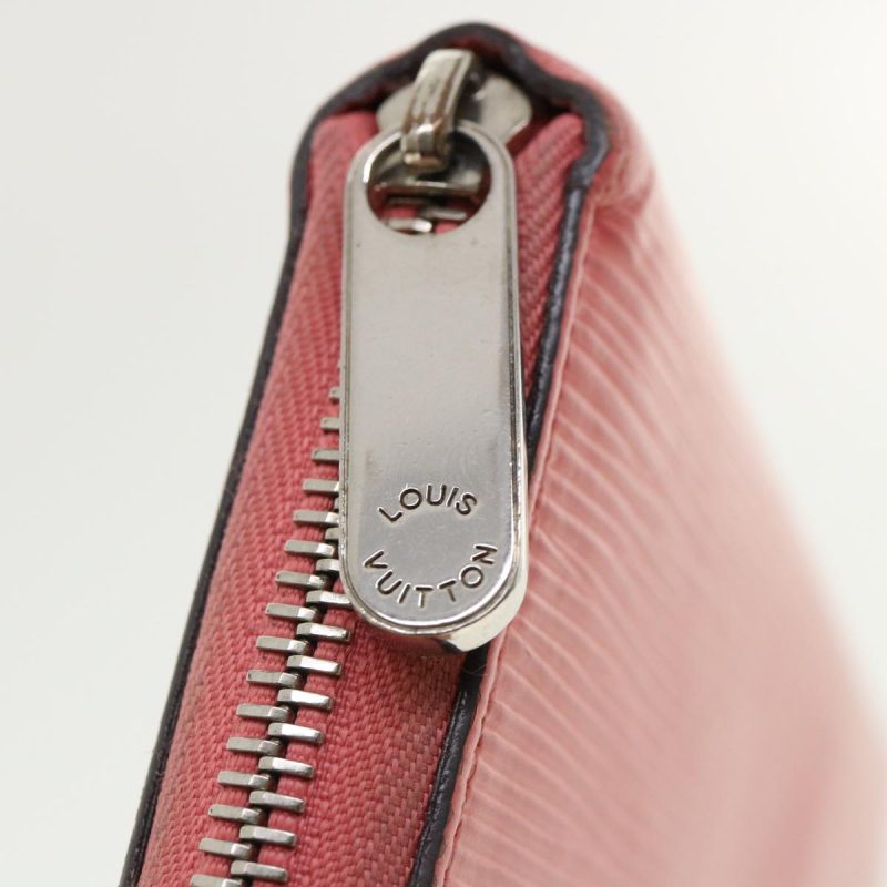 LOUIS VUITTON Epi Zippy Wallet Long Wallet Pink Coraille M60663 fm2034 - Logoexplore - Image 8