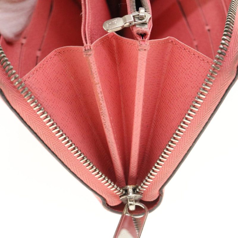 LOUIS VUITTON Epi Zippy Wallet Long Wallet Pink Coraille M60663 fm2034 - Logoexplore - Image 9