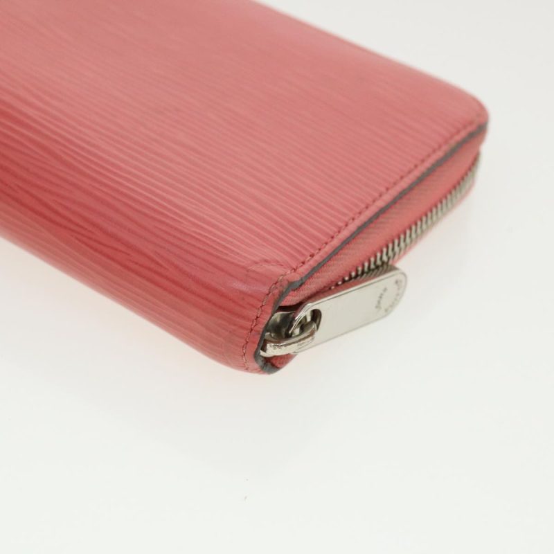 LOUIS VUITTON Epi Zippy Wallet Long Wallet Pink Coraille M60663 fm2034 - Logoexplore - Image 7