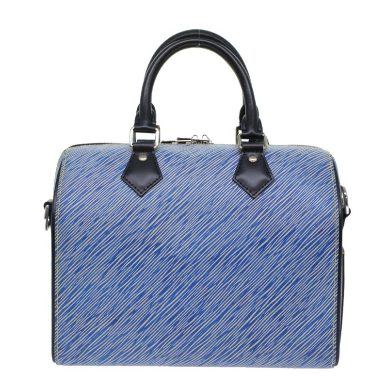 LOUIS VUITTON Epi Speedy Bandouliere 25 Hand Bag Blue M51280 fm2466 - Logoexplore - Image 2